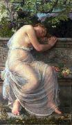 Edith Corbet The Sleeping Girl oil on canvas